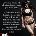 A Woman with a Fit Physique ...