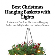 [NEW] Beautiful and Affordable Christmas Hanging Baskets with Lights. LinkHubb