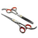 Surker Professional Barber Razor Edge Hair Cutting Shears / Scissors Set with Adjustable Tension Made of Janpan Stain...