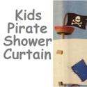 Best Kids Pirate Shower Curtain for the Pirate Bathroom Decor