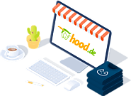 Sell on Hood.de with Shirtee.Cloud print on demand dropshipping