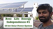 Real Life Energy Independence - 10 kw Solar Power Setup