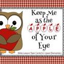Bible Lesson Task Cards: Apple of His Eye