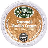 Green Mountain Coffee Caramel Vanilla Cream, K-Cup Portion Count for Keurig K-Cup Brewers, 24-Count