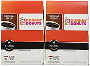 32 Count - Dunkin Donuts Original Flavor Coffee K-Cups For Keurig K Cup Brewers (2 boxes of 16 k cups)