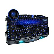 Mechanical Sense Backlit Keyboard Tricolor luminescent Keyboard M200