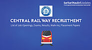 Central Railway Recruitment 2020 - 48 Paramedical Staff Posts