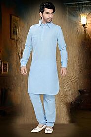 Buy Pathani Suits in latest designs at Nihal Fashions