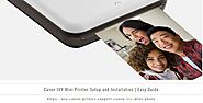 Canon IVY Mini Printer Setup and Installation | Easy Guide