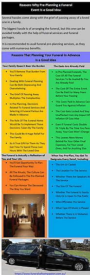 Reasons Why Pre-Planning a Funeral Event Is a Good Idea