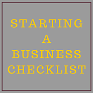 Starting a Business Check List - The Marketing Barn