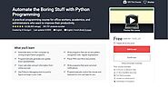Automate the Boring Stuff with Python Programming Course | Udemy