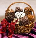 Bounty Basket - Snacks and Candy Gift Basket - A gift basket with 8 pounds of delicious Mountain Man favorites.