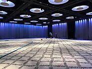 Commercial Carpet Cleaning - large function room