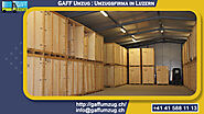 Umzüge in Luzern | GAFF Umzug - Umzugsfirma in Luzern erfahrener +41 41 588 11 13