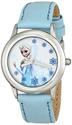 Disney Kids' W000971 "Frozen Tween Snow Queen Elsa" Stainless Steel Watch with Blue Band