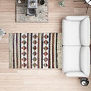 BOHO Delilah Hand-Woven Multicolored Carpet – Teak Tale