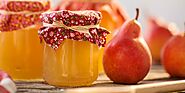 Raw pear jam – great way to have seasonal fruits!