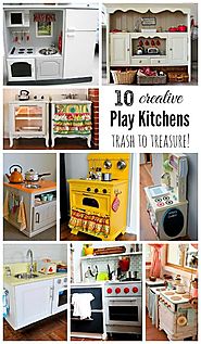 10 DIY Play Kitchen Ideas