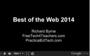 Free Technology for Teachers: Best of the Web 2014