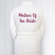 Mother Of The Bride Waffle Bathrobe