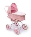 Badger Basket Rosebud 3-in-1 Doll Pram Carrier And Stroller - Pink