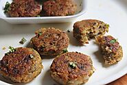 Sprouts Potato Tikki (cutlets) - Easy Way To Add Sprouts To Kids Meals
