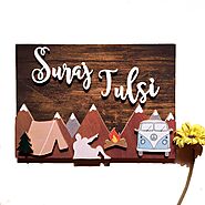 Nameplate-Campfire | Buy Customized wooden nameplates online | carousel – Carousel