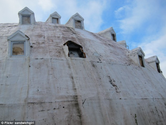 Frozen in time: The crumbling concrete 'Igloo City' hotel in Alaskan wilderness that has become a major tourist attra...
