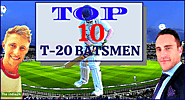 Latest Top Ten T-20 Ranking Batsman-The india24