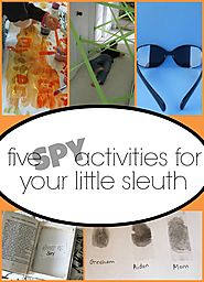 5 Spy Activities for Kids who Love to Play Spy