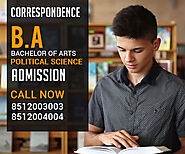Bachelor of Arts B.A Pol. Science Distance Education Learning Degree courses – Kapoor Study Circle