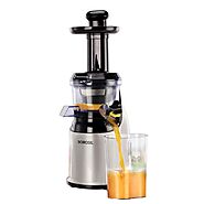 Borosil Health Pro BSJU20WB13 200-Watt Slow Juicer (Black): Amazon.in: Home & Kitchen