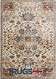 Alhambra Rug by Mastercraft Rugs in 6504C Ivory/Beige Design