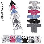 Buy Dreambaby Baby's Hosiery Cotton Clothing Jhabla, Cap and Nappy ( 0-3 Months, Assorted)-Set of 6 at Amazon.in