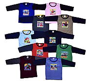 10 Full Sleeve Cotton Tshirts for Baby Boys and Girls 6 Months to All Ages: Amazon.in: Clothing & Accessories