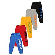 Buy KYDA KIDS Boys' Loose Fit Trackpants (Pack of 5) at Amazon.in
