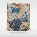 Peacock Shower Curtain Glamour by BestShowerCurtain on Indulgy.com