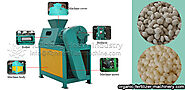 Pressure adjustment of roller granulator during fertilizer granulation