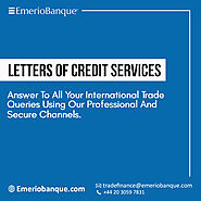 Apply For Letter Of Payment Guarantee At Emerio Banque