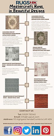 Mastercraft Rugs in Beautiful Designs