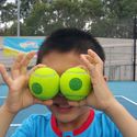 Watching too much tennis gives you tennis ball eyes!
