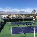 Practice courts at Indian Wells #tennis