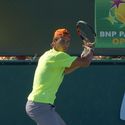 Nadal practicing at Indian Wells #tennis #indianwells