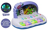 Buy Zest 4 Toyz Piano Keyboard Musical Toys with Flashing Lights, Animal Sounds & Songs - Battery Operated Kids Toys ...