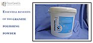 Shine the granite floors with granite polishing powder by Floor Care Co