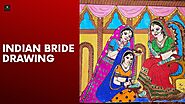 Indian Bride Drawing | Indian Bride Wedding | Art Lovers| Beautiful Art