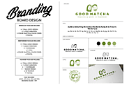 design a logo and branding board