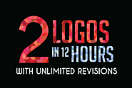 design 2 logo versions in 12 hours with unlimited revisions