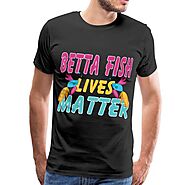 betta fish lives matter | alexman t shirt design & mask